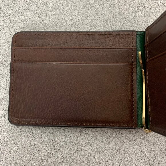 Masters Martin Dingman Alligator Card Holder Card Case ID Window Money Clip - Picture 6 of 15